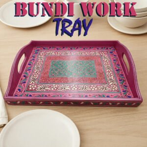 Bundi work tray size: length : 37cm width : 30cm