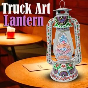 Truck Art Lantern (H-32cm)