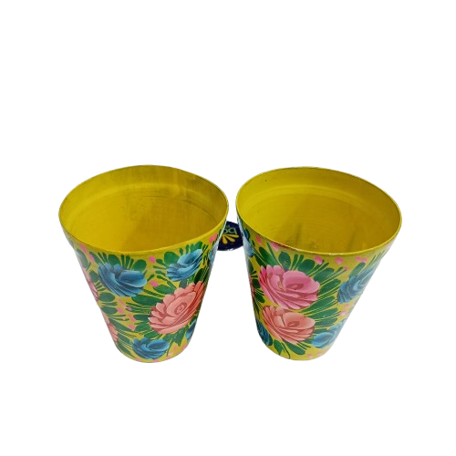 Truck Art Glasses – Top Diagonal View
