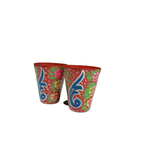 Close-up of floral Truck Art design