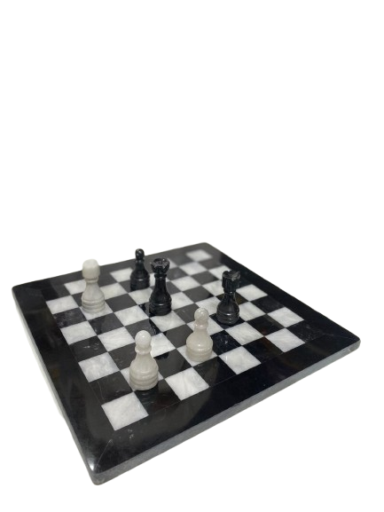 Handmade Onyx Chess Board Set Size 30 cm - Image 3