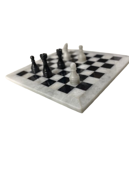 Handmade Onyx Chess Board Set Size 30 cm - Image 6
