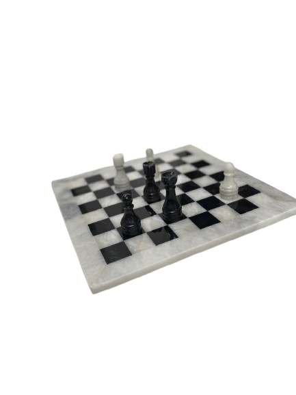 Handmade Onyx Chess Board Set Size 30 cm - Image 10