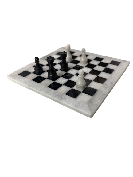 Handmade Onyx Chess Board Set Size 30 cm - Image 7