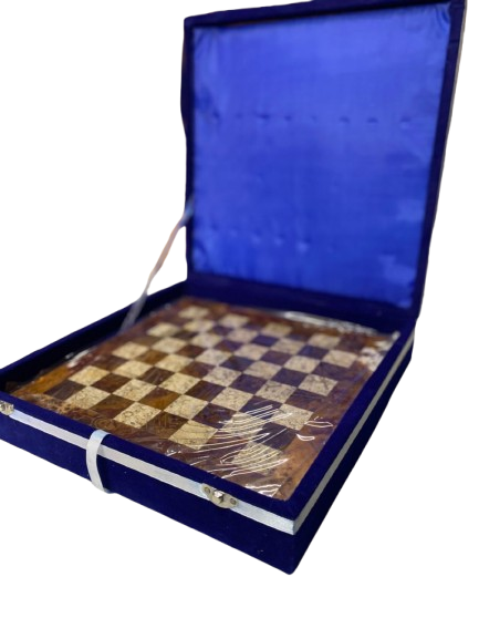 Handmade Onyx Chess Board Set Size 30 cm - Image 10