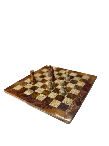 Handmade Onyx Chess Board Set Size 30 cm - Image 11