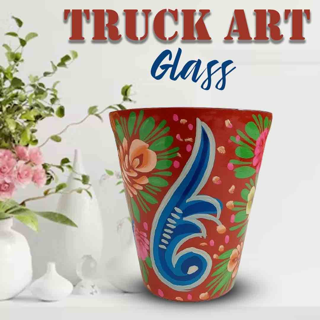Truck Art Glass (15cm)