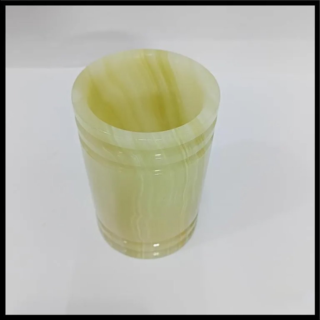 Onyx Pen Holder (Size-H:12cm X W:7cm) - Image 2