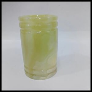 Onyx Pen Holder (Size-H:12cm X W:7cm)
