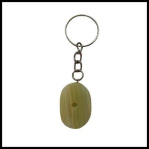 Handcrafted Onyx Marble Alphabetic Keychain
