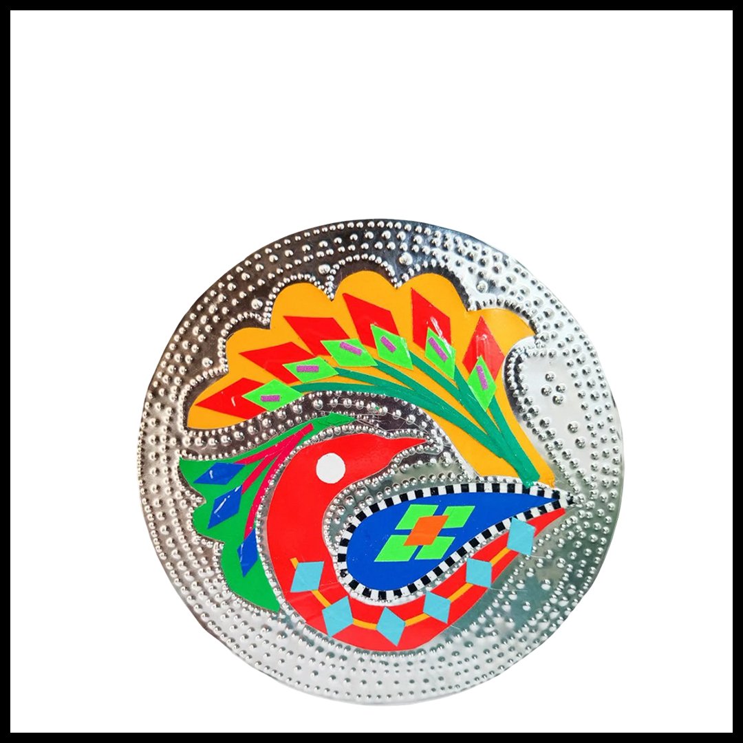 Colorful Chamakpatti Tea Coaster