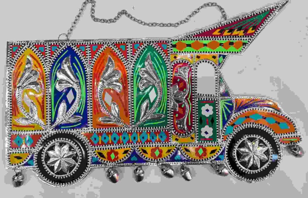 truck art wall hanging