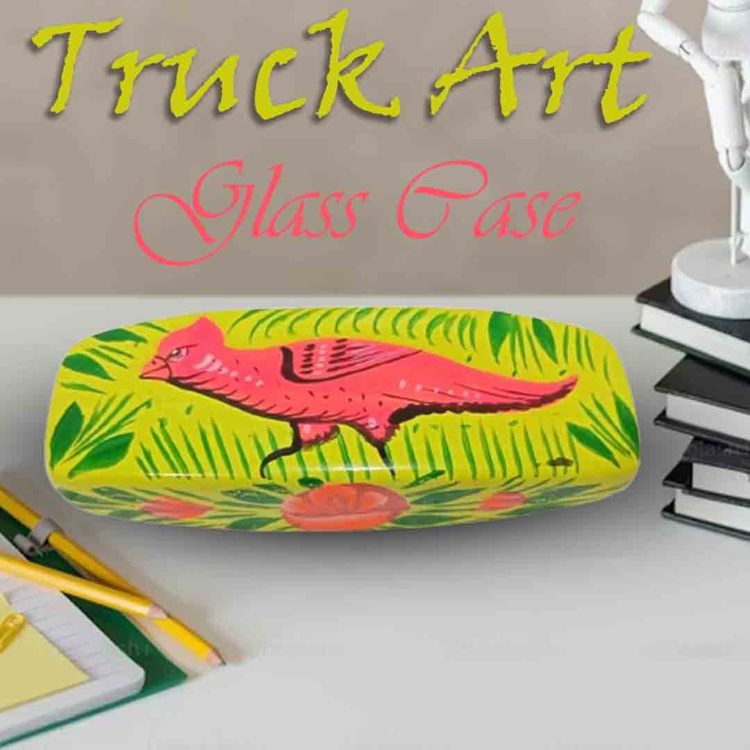 Truck Art Glass Case (W:15cm)