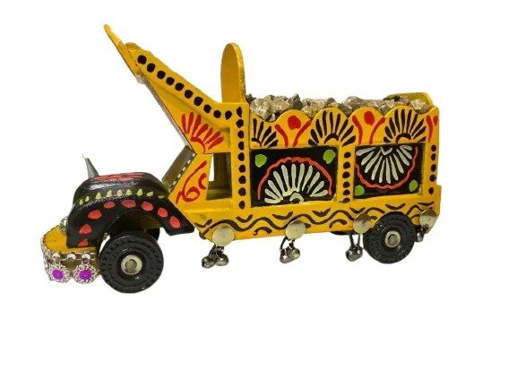 Truck Art Bajri Truck (Size:18x8x12 cm) - Image 4