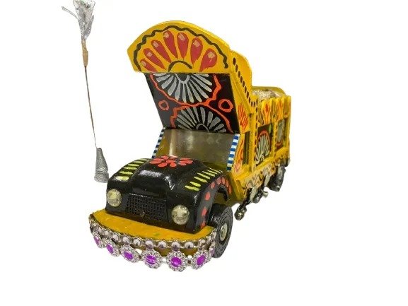 Truck Art Bajri Truck (Size:18x8x12 cm) - Image 5