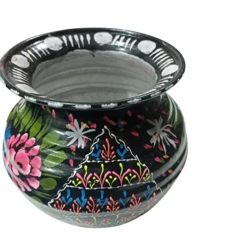 Truck Art Mutki – Hand-Painted Decorative Pot (16.5cm) | Traditional Pakistani Art for Home Décor & Gifts - Image 8
