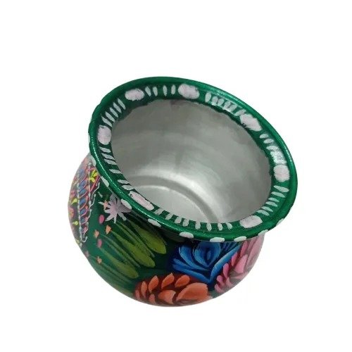 Truck Art Mutki – Hand-Painted Decorative Pot (11.5cm) | Traditional Pakistani Art for Home Décor & Gifts - Image 5