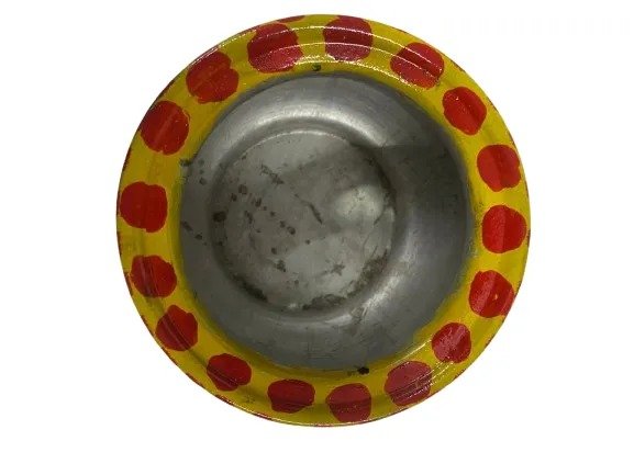 Truck Art Mutki – Hand-Painted Decorative Pot (10cm) | Traditional Pakistani Art for Home Décor & Gifts - Image 4