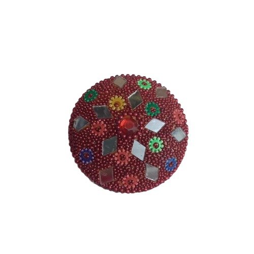 Handcrafted Decorative Bajri Box – Set of 3 - Image 5