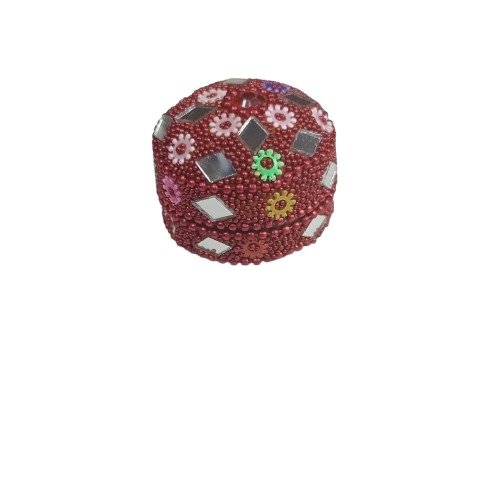 Handcrafted Decorative Bajri Box – Set of 3 - Image 8