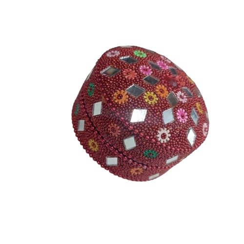 Handcrafted Decorative Bajri Box – Set of 3 - Image 11