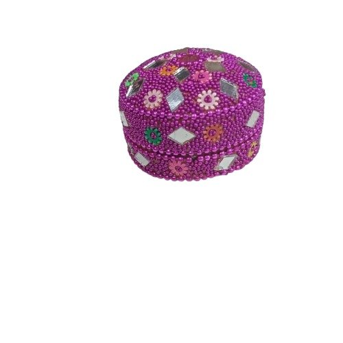 Handcrafted Decorative Bajri Box – Set of 3 - Image 5
