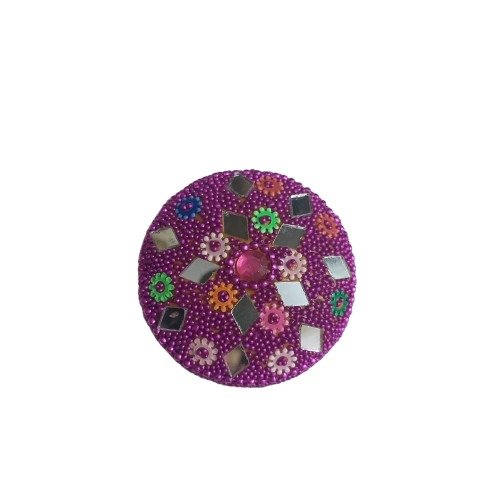 Handcrafted Decorative Bajri Box – Set of 3 - Image 8