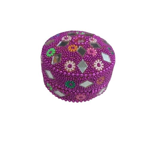Handcrafted Decorative Bajri Box – Set of 3 - Image 9