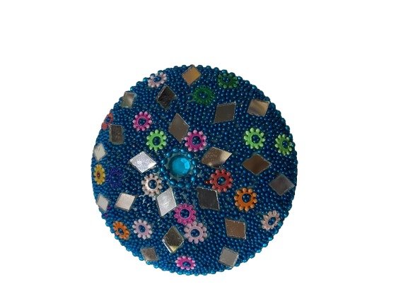 Handcrafted Decorative Bajri Box – Set of 3 - Image 5