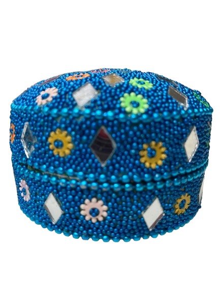 Handcrafted Decorative Bajri Box – Set of 3 - Image 9