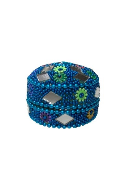 Handcrafted Decorative Bajri Box – Set of 3 - Image 10
