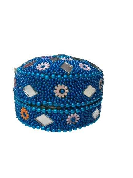 Handcrafted Decorative Bajri Box – Set of 3 - Image 14