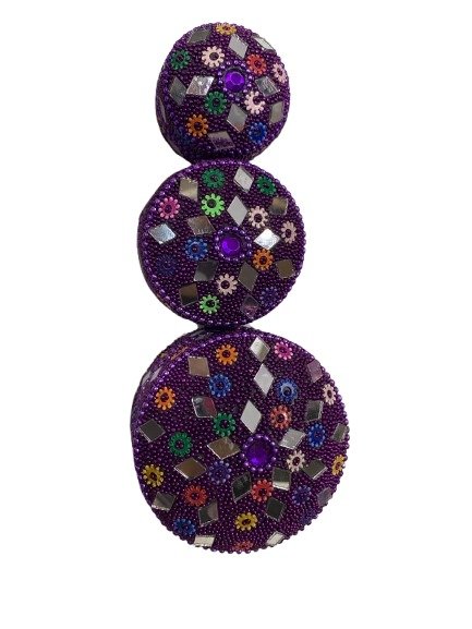 Handcrafted Decorative Bajri Box – Set of 3 - Image 4
