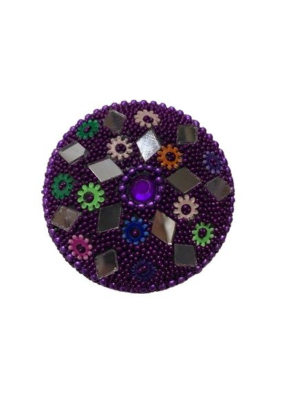 Handcrafted Decorative Bajri Box – Set of 3 - Image 6