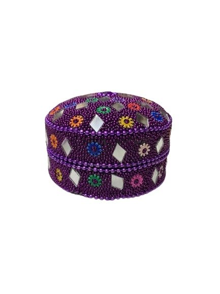 Handcrafted Decorative Bajri Box – Set of 3 - Image 8