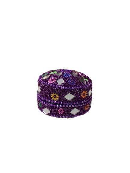 Handcrafted Decorative Bajri Box – Set of 3 - Image 9