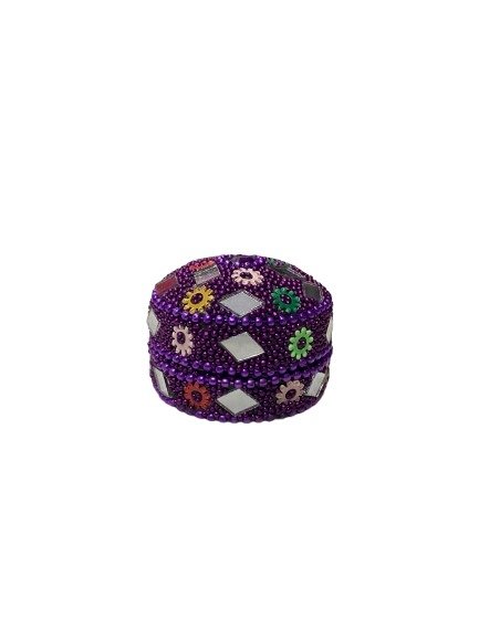 Handcrafted Decorative Bajri Box – Set of 3 - Image 10