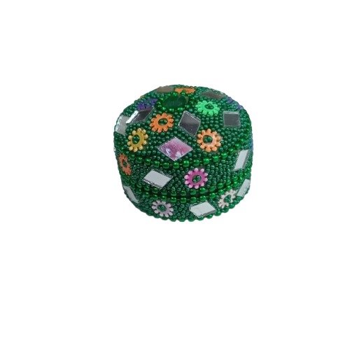Handcrafted Decorative Bajri Box – Set of 3 - Image 12