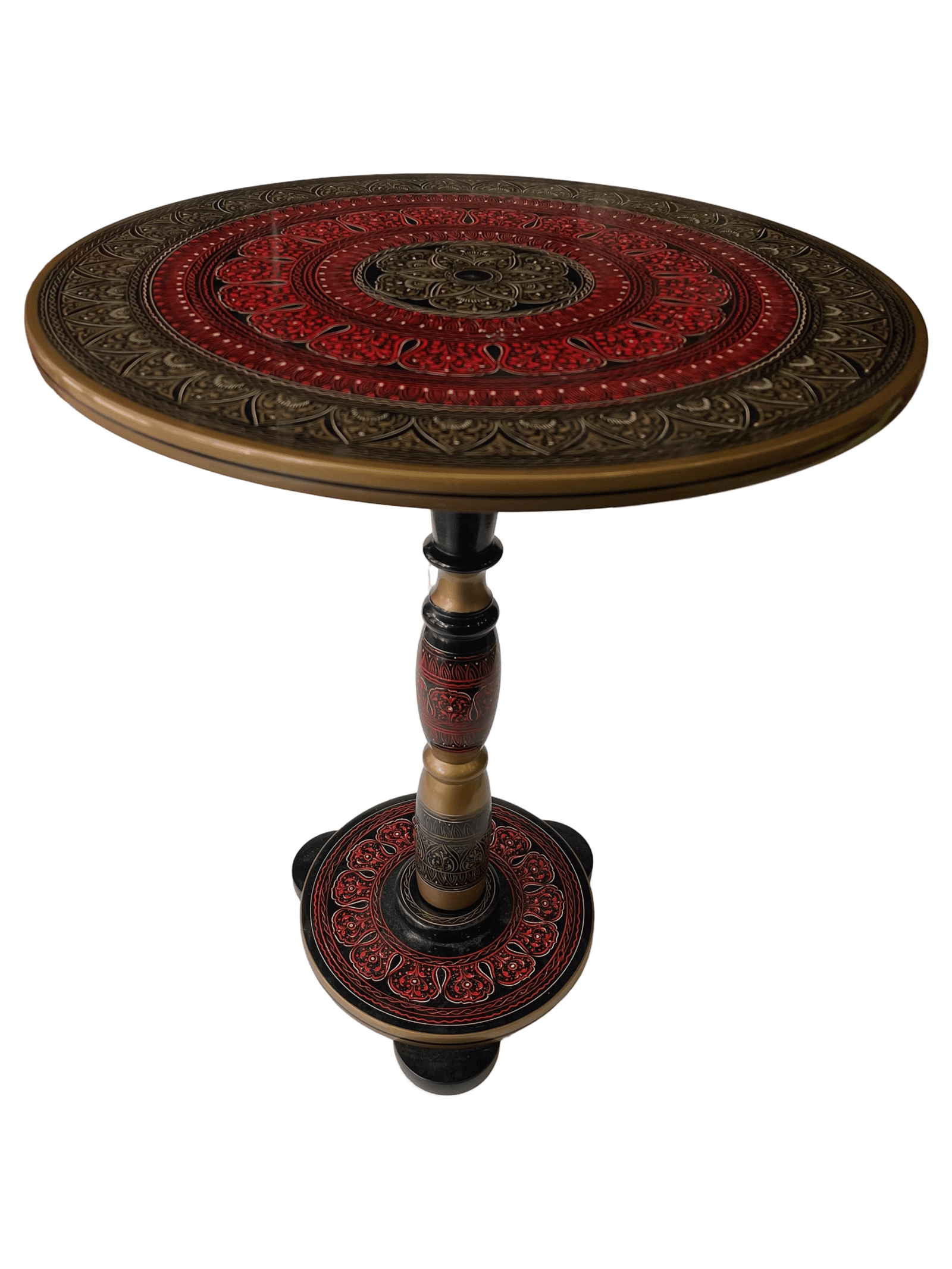 Naqsheen Coffee Table (D:43 cm | H:46 cm) - Image 3