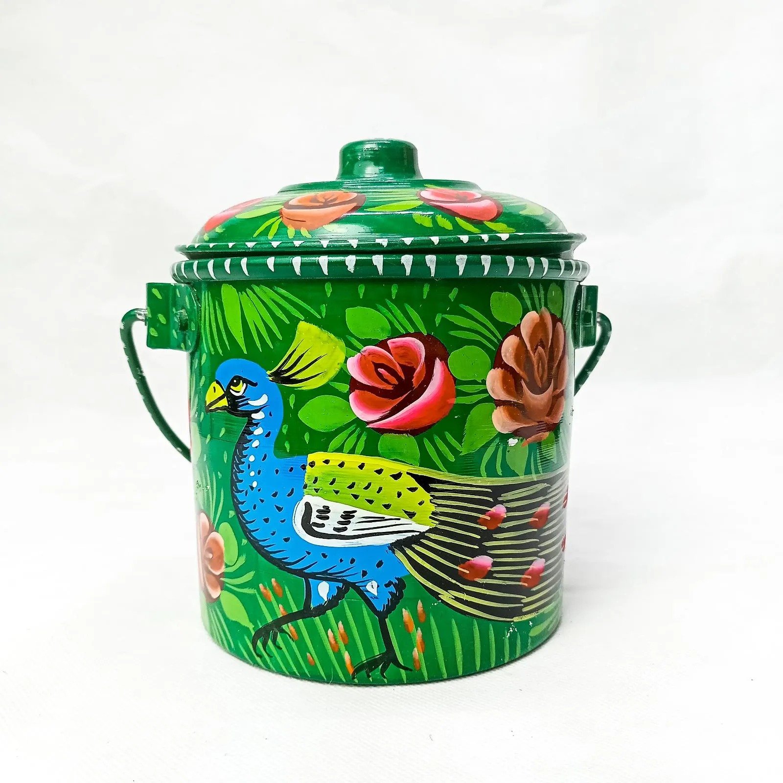 Truck Art Milk Bucket (Size : 14cmx11cm) - Image 3