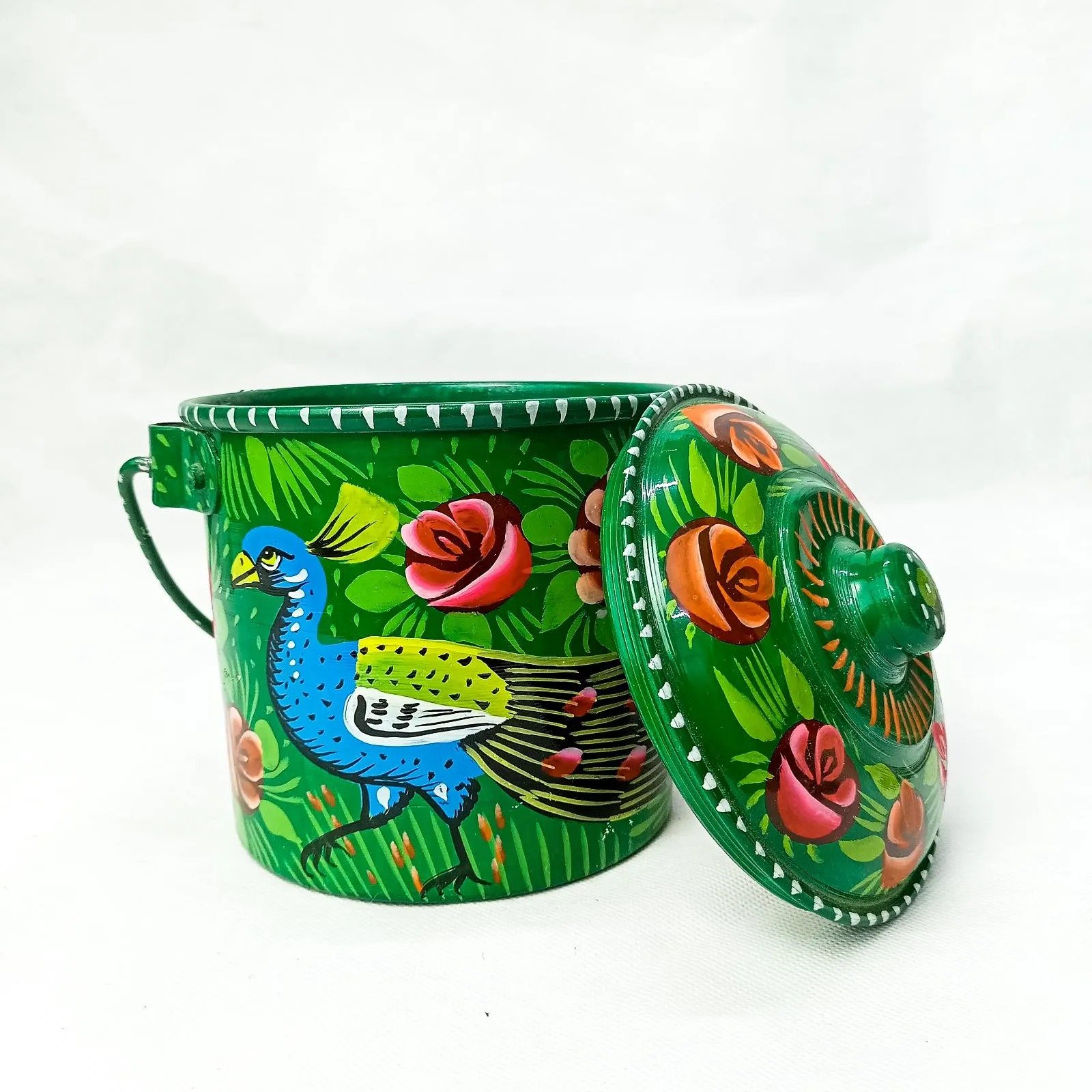 Truck Art Milk Bucket (Size : 14cmx11cm) - Image 4