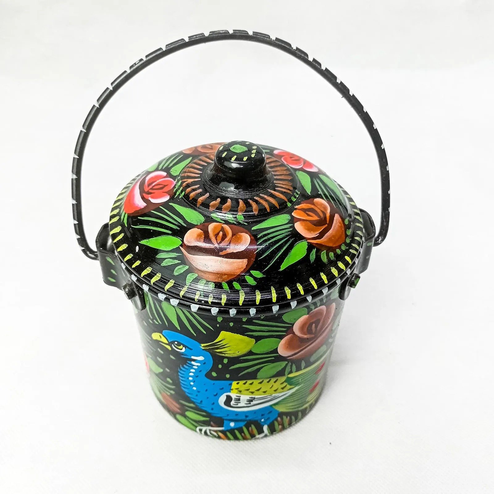 Truck Art Milk Bucket (Size : 14cmx11cm) - Image 3