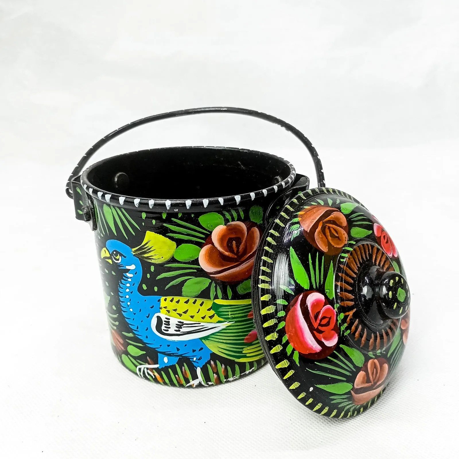 Truck Art Milk Bucket (Size : 14cmx11cm) - Image 5