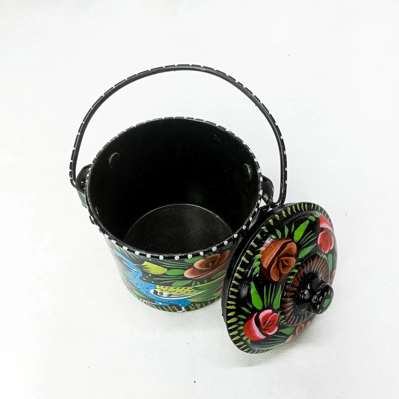 Truck Art Milk Bucket (Size : 14cmx11cm) - Image 6