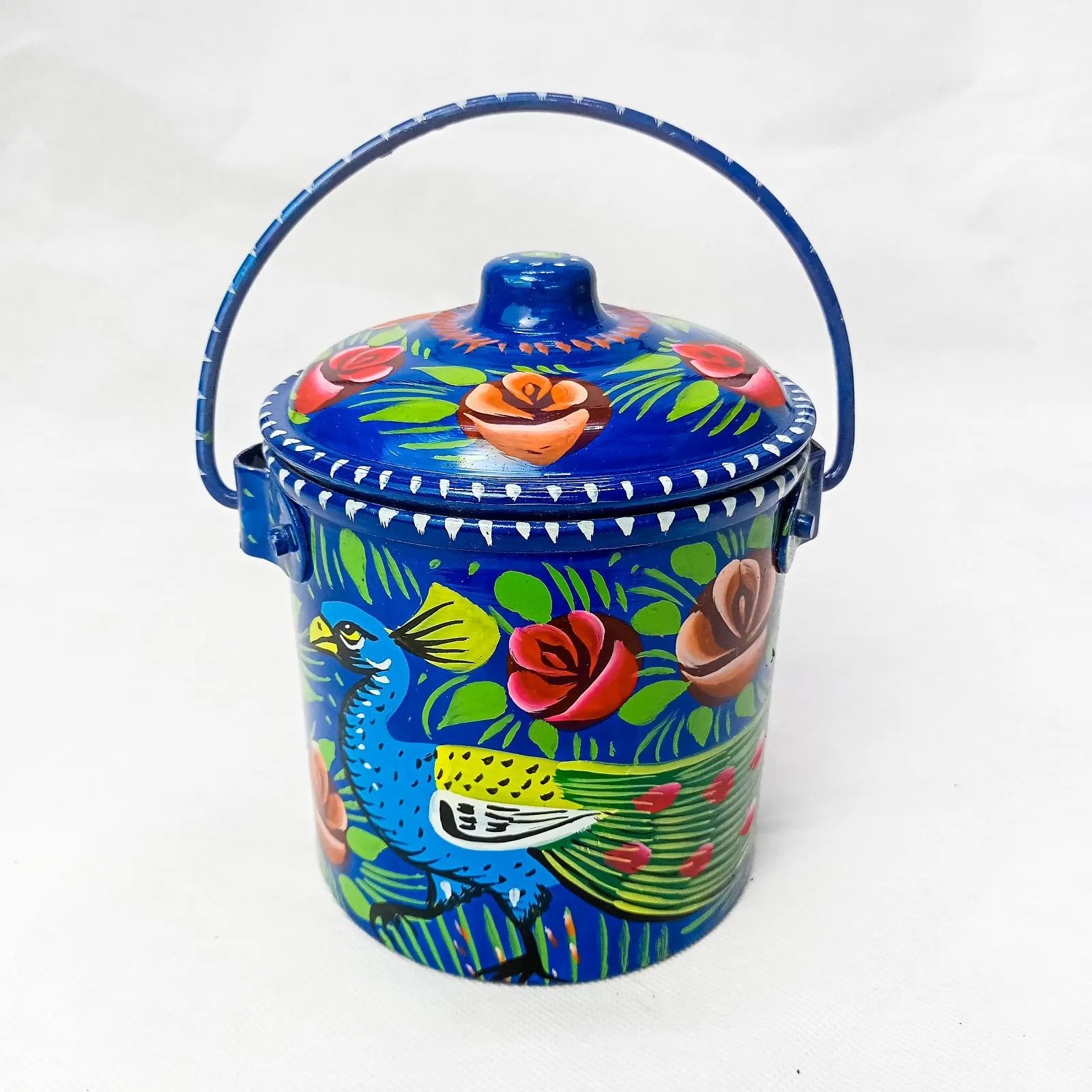 Truck Art Milk Bucket (Size : 14cmx11cm) - Image 6