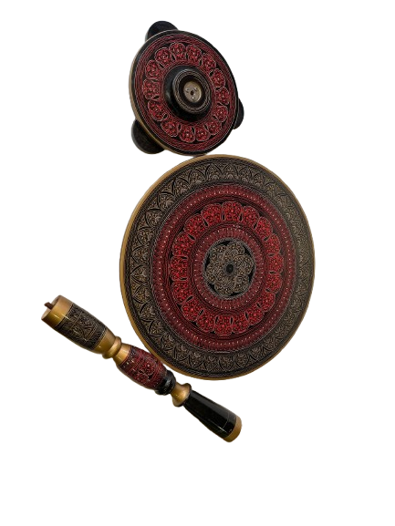 Naqsheen Coffee Table (D:43 cm | H:46 cm) - Image 9