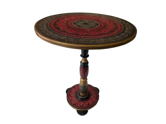 Naqsheen Coffee Table (D:43 cm | H:46 cm) - Image 15
