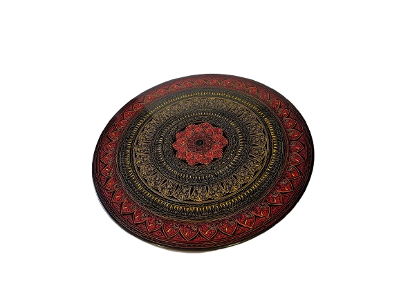 Naqsheen Coffee Table (D:43 cm | H:46 cm) - Image 3