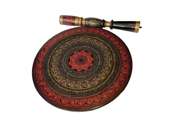 Naqsheen Coffee Table (D:43 cm | H:46 cm) - Image 5