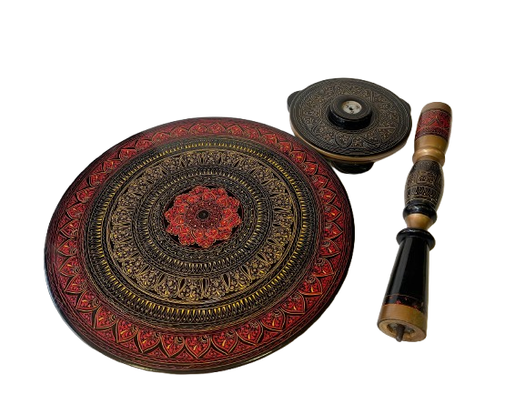 Naqsheen Coffee Table (D:43 cm | H:46 cm) - Image 7